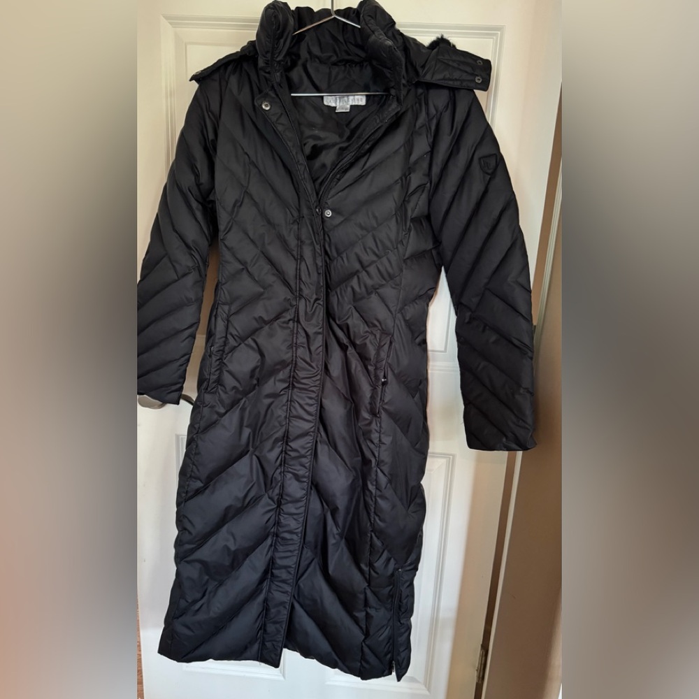 Larry Levine Down Long Puffer Coat